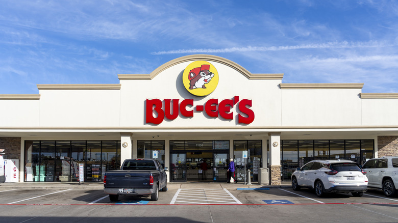 Exterior of a Buc-ees in Texas
