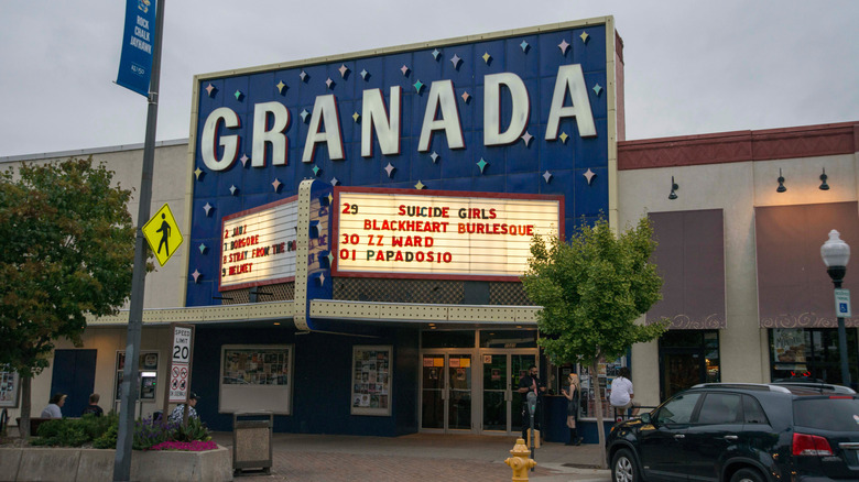 Granada theater, Massachusetts Street, Lawrence, Kansas
