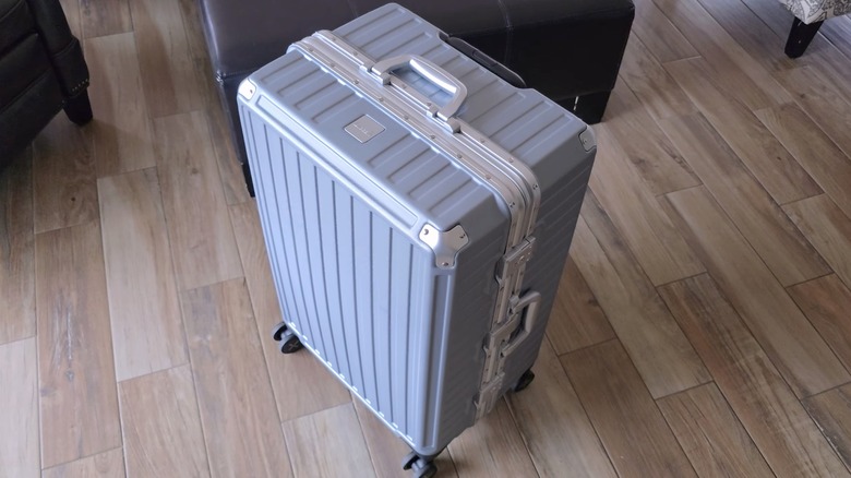 Silver piece of Luggex luggage