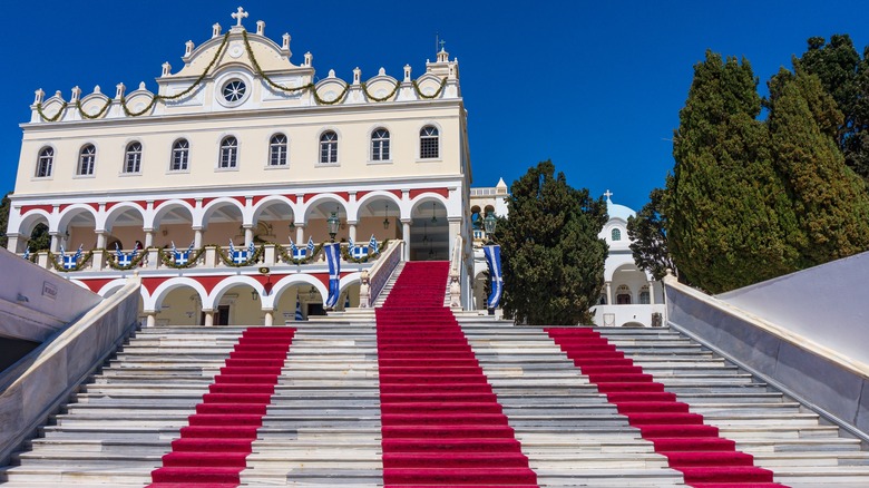 Church of Panagia Megalochari in Tinos, Greece