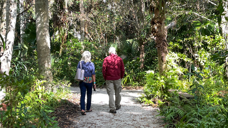 Couple at McKee Botanical Garden
