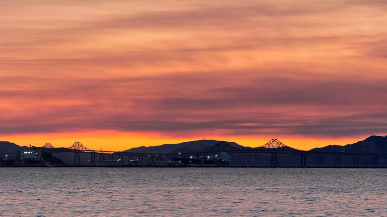Sunset in Richmond, California