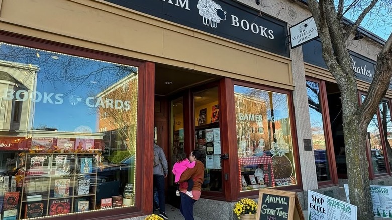 outside of Whitelam Books in Reading