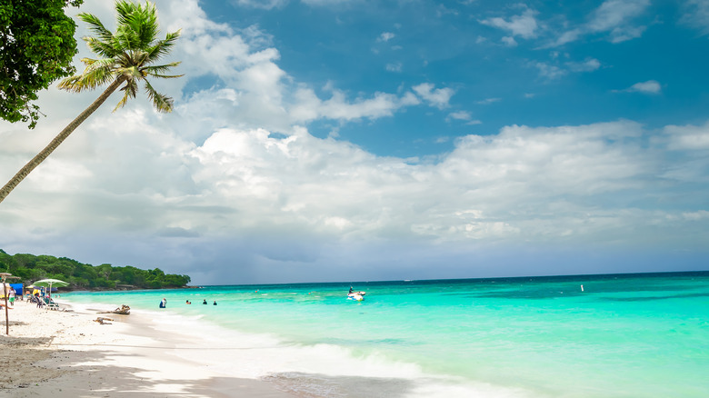 Playa Blanca Baru island Colombia