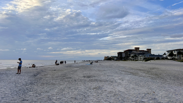 Redington's wide, white sand beaches are uncrowded