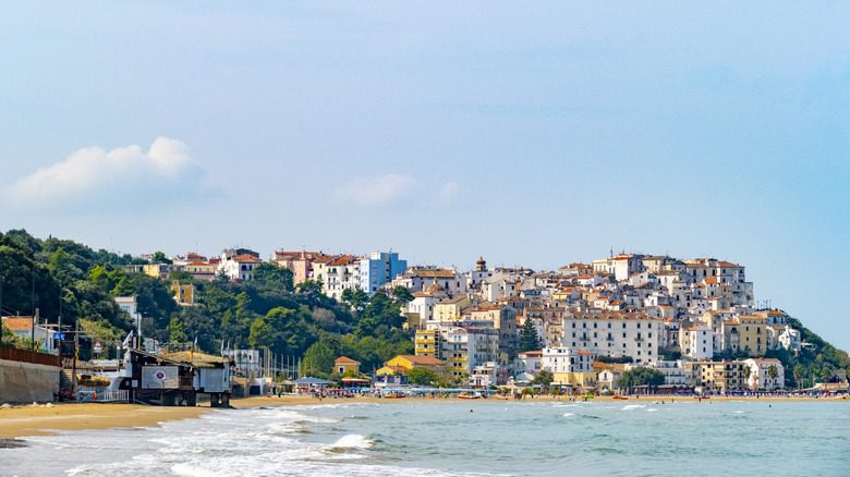 Coast of Rodi Garganico, Italy