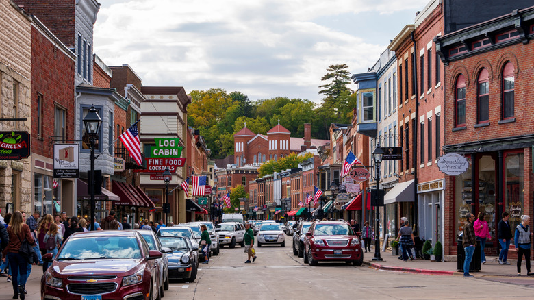 Main Street in Galena, Illinois