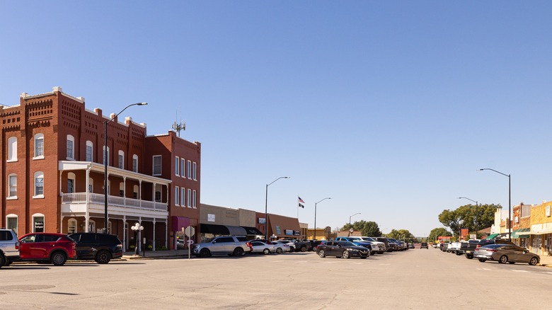 Downtown in Purcell, Oklahoma