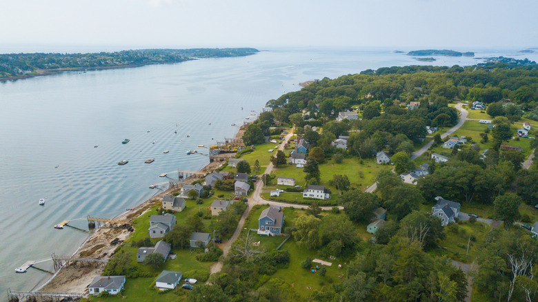 Harpswell, Maine, beside Casco Bay