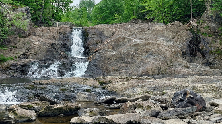 Waterfall on the Missisiquoi River in Troy, Vermont