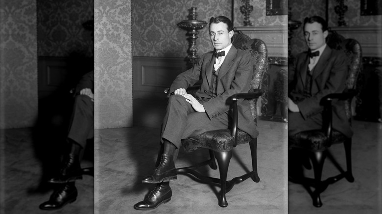 A photo of John Hays Hammond Jr. taken in 1914.