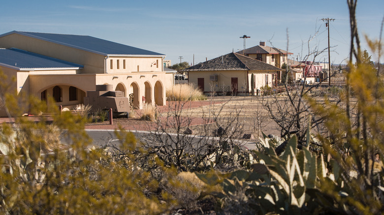 Exterior of the museum at Pancho Villa State Park