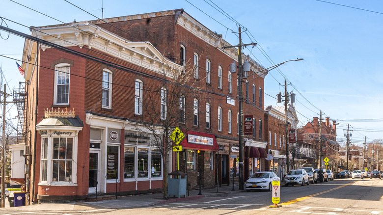 View of downtown Warwick