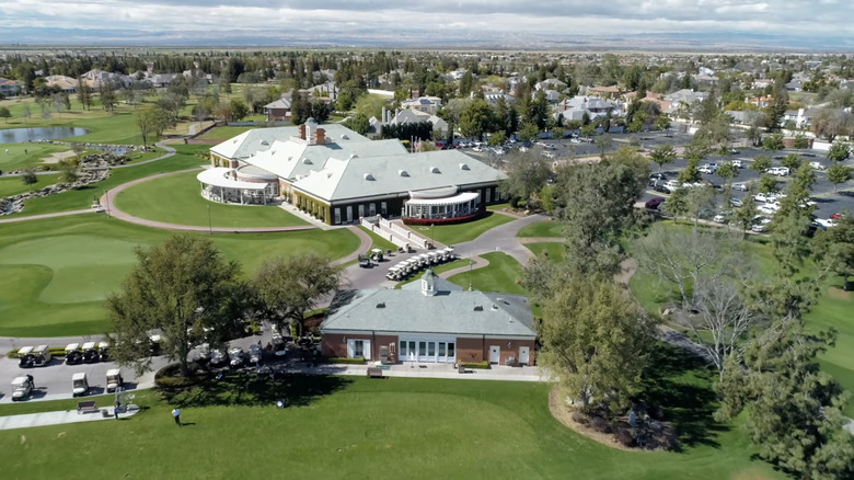 Aerial view of Seven Oaks Country Club
