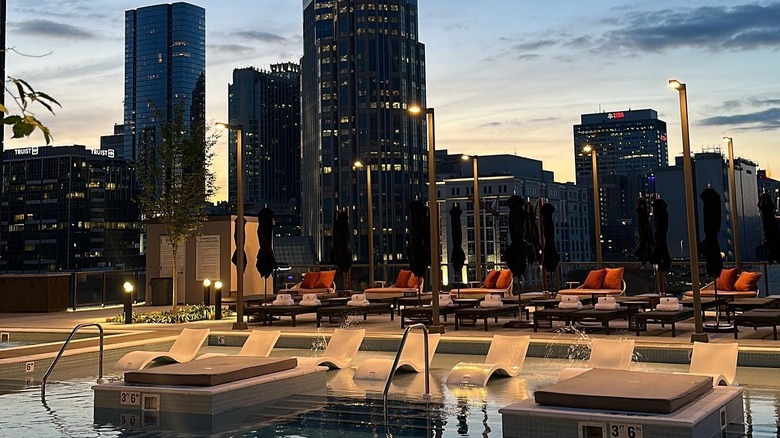 View poolside at Four Seasons Nashville