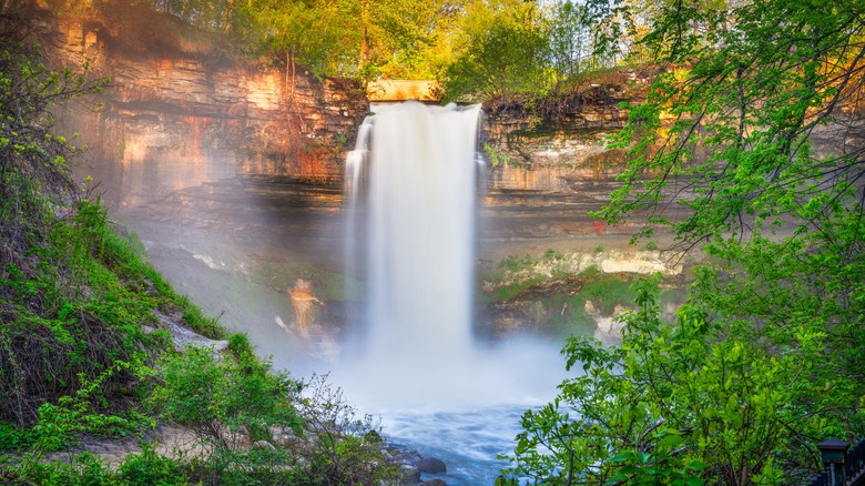 Minnehaha Falls in Minneapolis
