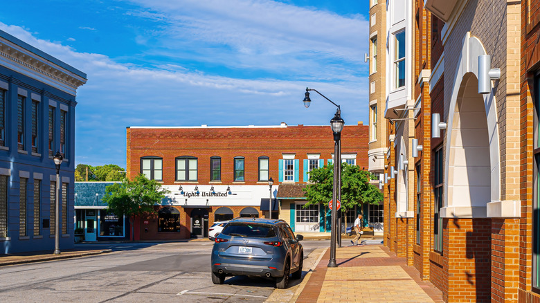Side street in Fuquay-Varina