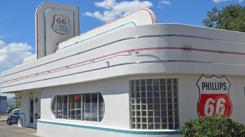 The iconic 66 Diner in Nob Hill, Albuquerque