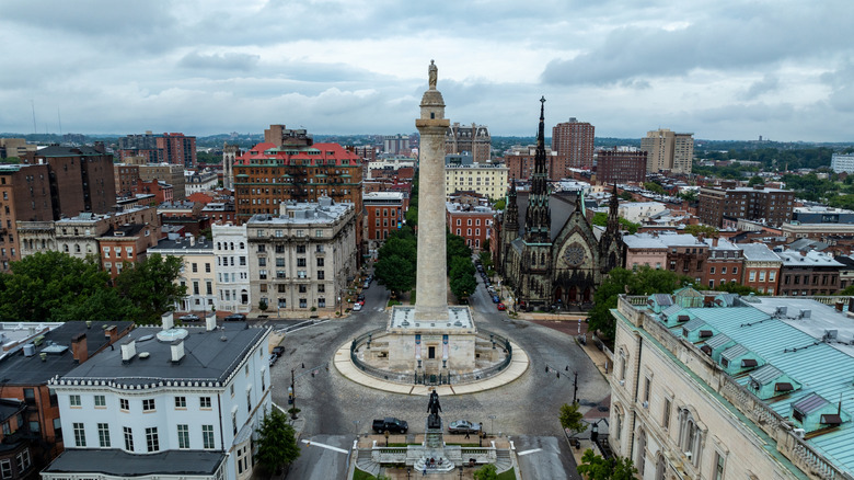 The Washington Monument in Mount Vernon