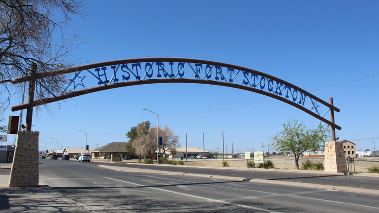 Fort Stockton sign