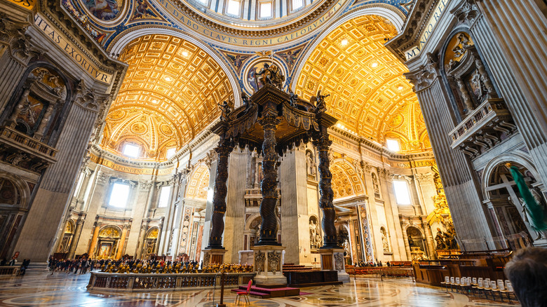 The awe-inspiring interiors of St. Peter's Basilica