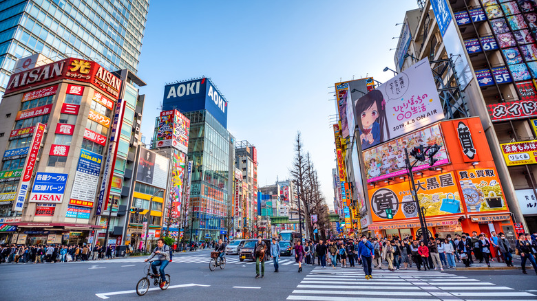 Akihabara Electric Town in Tokyo
