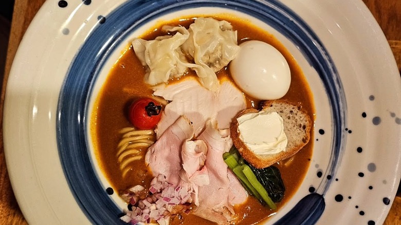 Lobster ramen at Ebimaru Tokyo