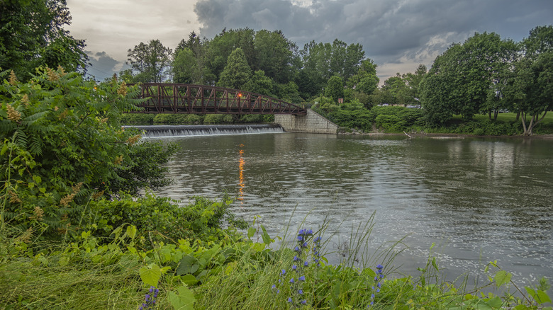 Waterway in Rome, New York