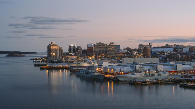 Halifax as seen from Dartmouth at sunset