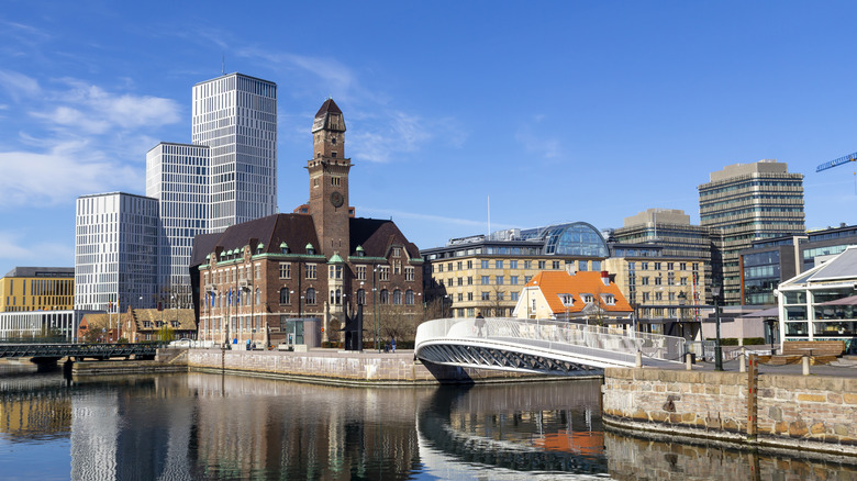 City view of Malmö, Sweden