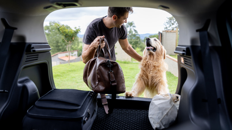 Man with dog 