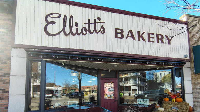 Elliott's Bakery in the historic downtown of Trenton, Michigan