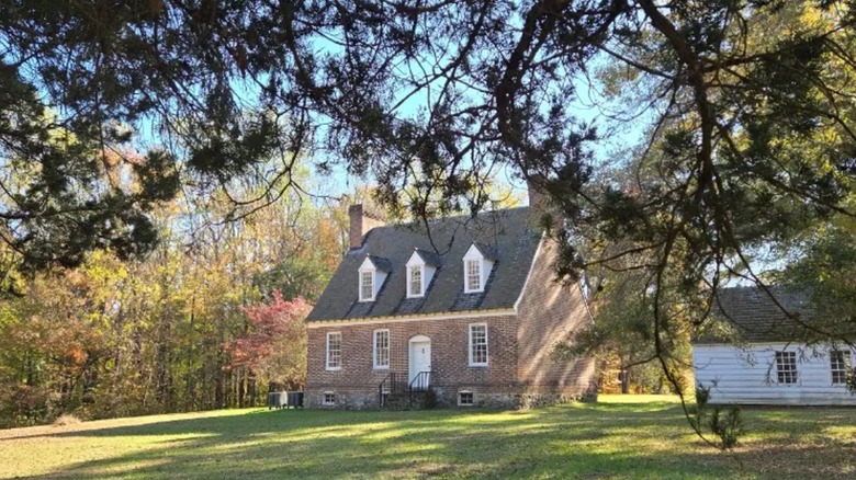 Smallwood's Retreat at Smallwood State Park in Maryland