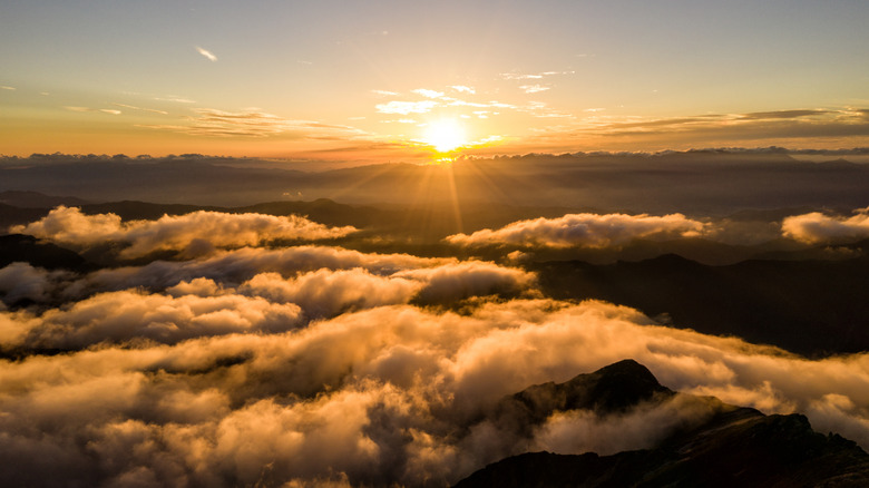 Sunrise at Mount Kita