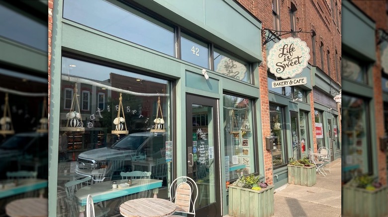 The Life is Sweet bakery and Cafe in Milan, Michigan