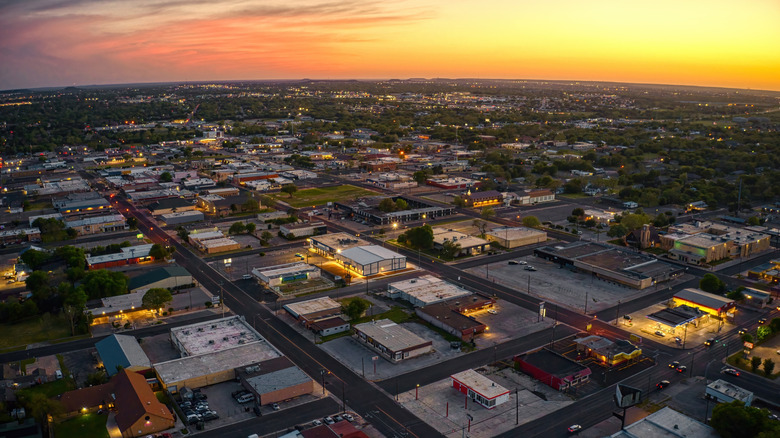 Aerial view of Killeen, Texas