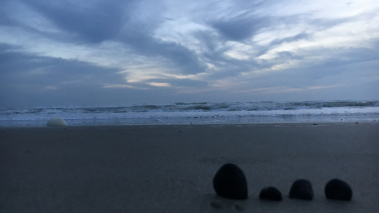Pine Knoll Shores beach, North Carolina