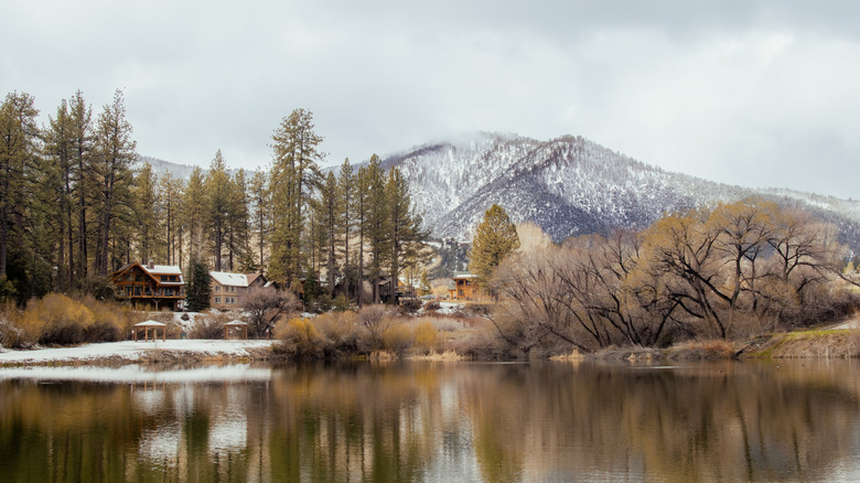 Lake in Frazier Park, California