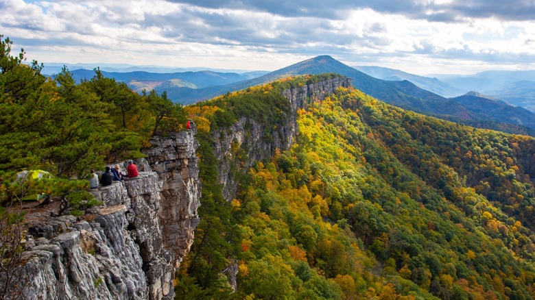 Image of the Allegheny Mountain Range