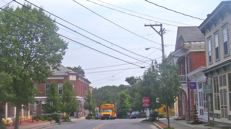 A street in downtown Tivoli