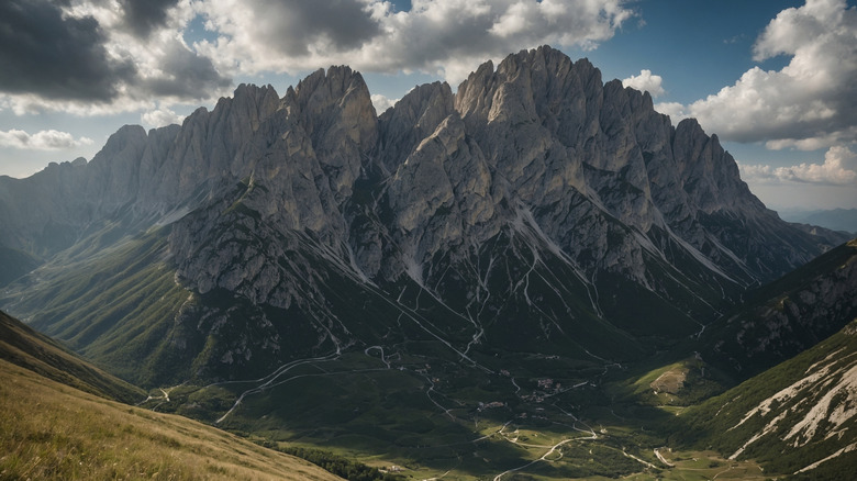Gran Sasso National Park near Pescara, Italy