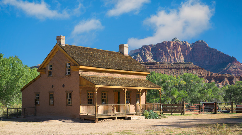 Abandoned home in Grafton, Utah