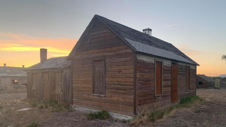 An abandoned home in Clarion, Utah