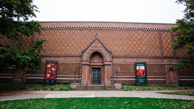 Exterior of Jordan Schnitzer Museum in Pullman, Washington