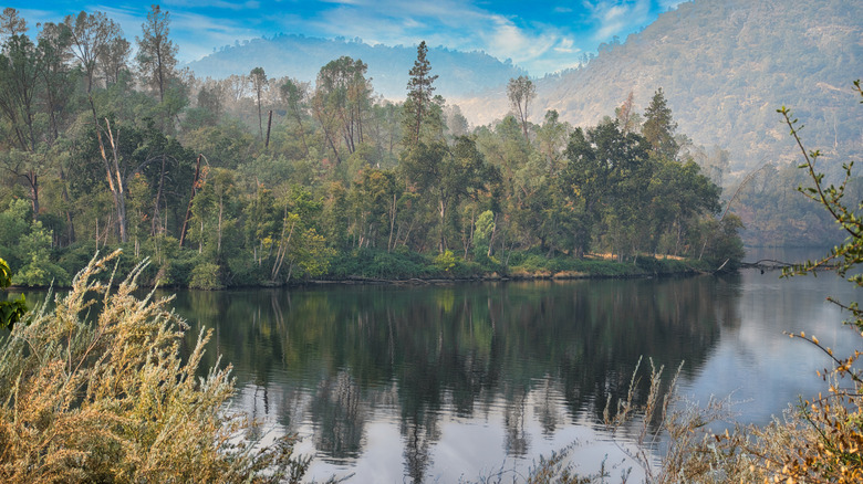 Wishon Reservoir in California