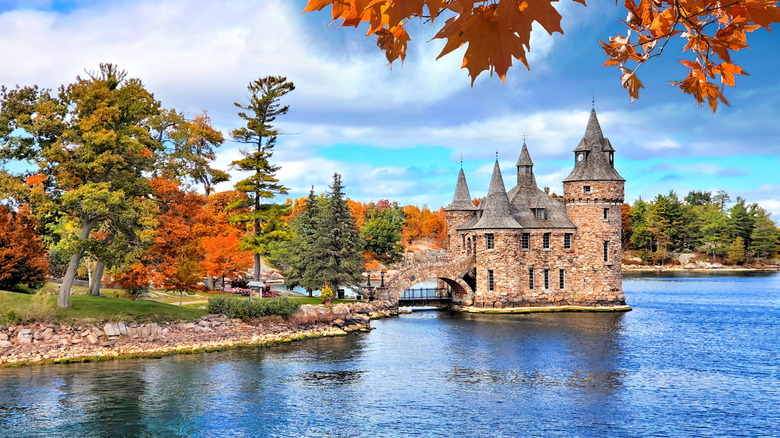 View of the Power House at Boldt Castle