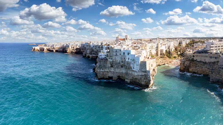 A coastal view of Bari, Italy