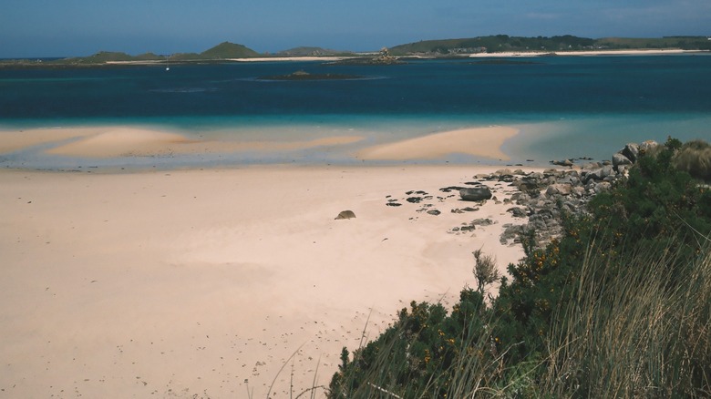 White sands on Tresco
