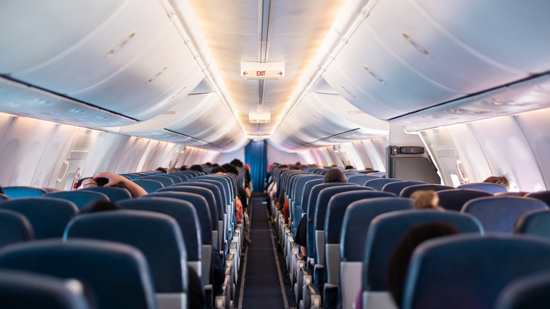 Airplane interior