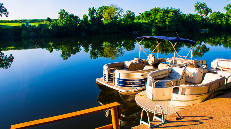 Boats on Lake LBJ